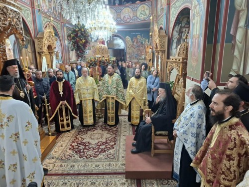 Εορτασμός του Αγίου Πορφυρίου στη Μητρόπολή μας! gallery image 1