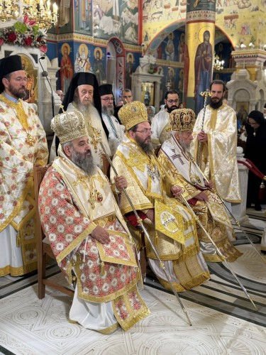 Αρχιερατικό Συλλείτουργο και Λιτανεία σκηνώματος επί τη εορτεί του Αγίου Ιωάννου του Ρώσου gallery image 10