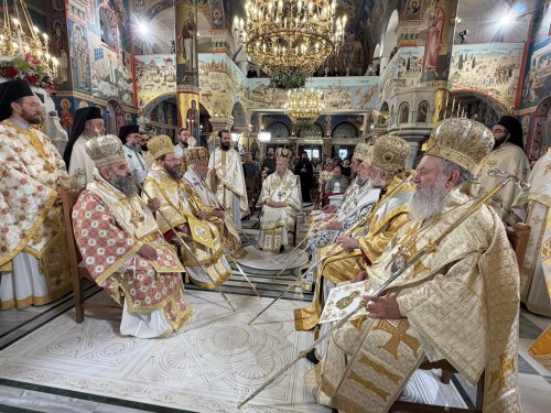 Αρχιερατικό Συλλείτουργο και Λιτανεία σκηνώματος επί τη εορτεί του Αγίου Ιωάννου του Ρώσου gallery image 11