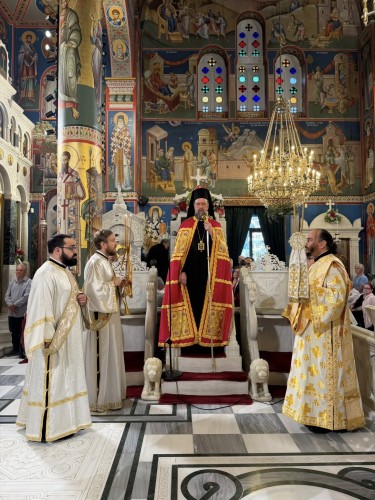 Αρχιερατικό Συλλείτουργο και Λιτανεία σκηνώματος επί τη εορτεί του Αγίου Ιωάννου του Ρώσου gallery image 5