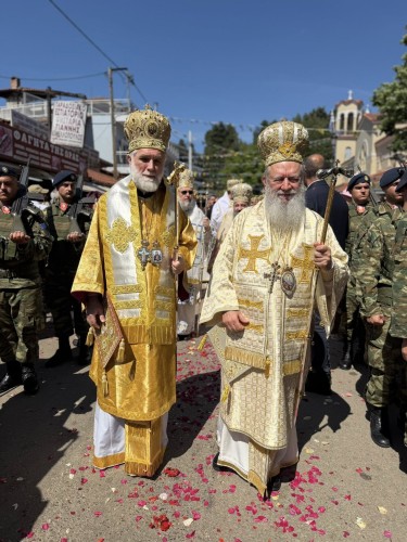 Αρχιερατικό Συλλείτουργο και Λιτανεία σκηνώματος επί τη εορτεί του Αγίου Ιωάννου του Ρώσου gallery image 42
