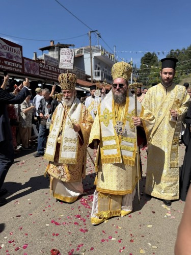Αρχιερατικό Συλλείτουργο και Λιτανεία σκηνώματος επί τη εορτεί του Αγίου Ιωάννου του Ρώσου gallery image 43
