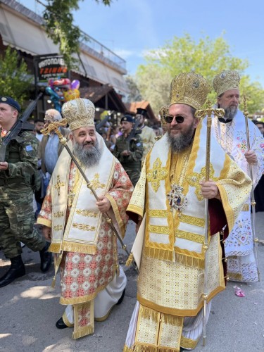 Αρχιερατικό Συλλείτουργο και Λιτανεία σκηνώματος επί τη εορτεί του Αγίου Ιωάννου του Ρώσου gallery image 45