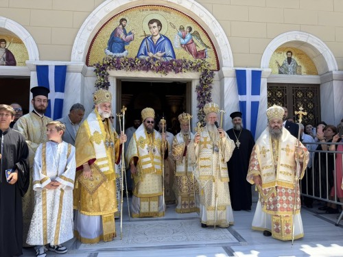 Αρχιερατικό Συλλείτουργο και Λιτανεία σκηνώματος επί τη εορτεί του Αγίου Ιωάννου του Ρώσου gallery image 62